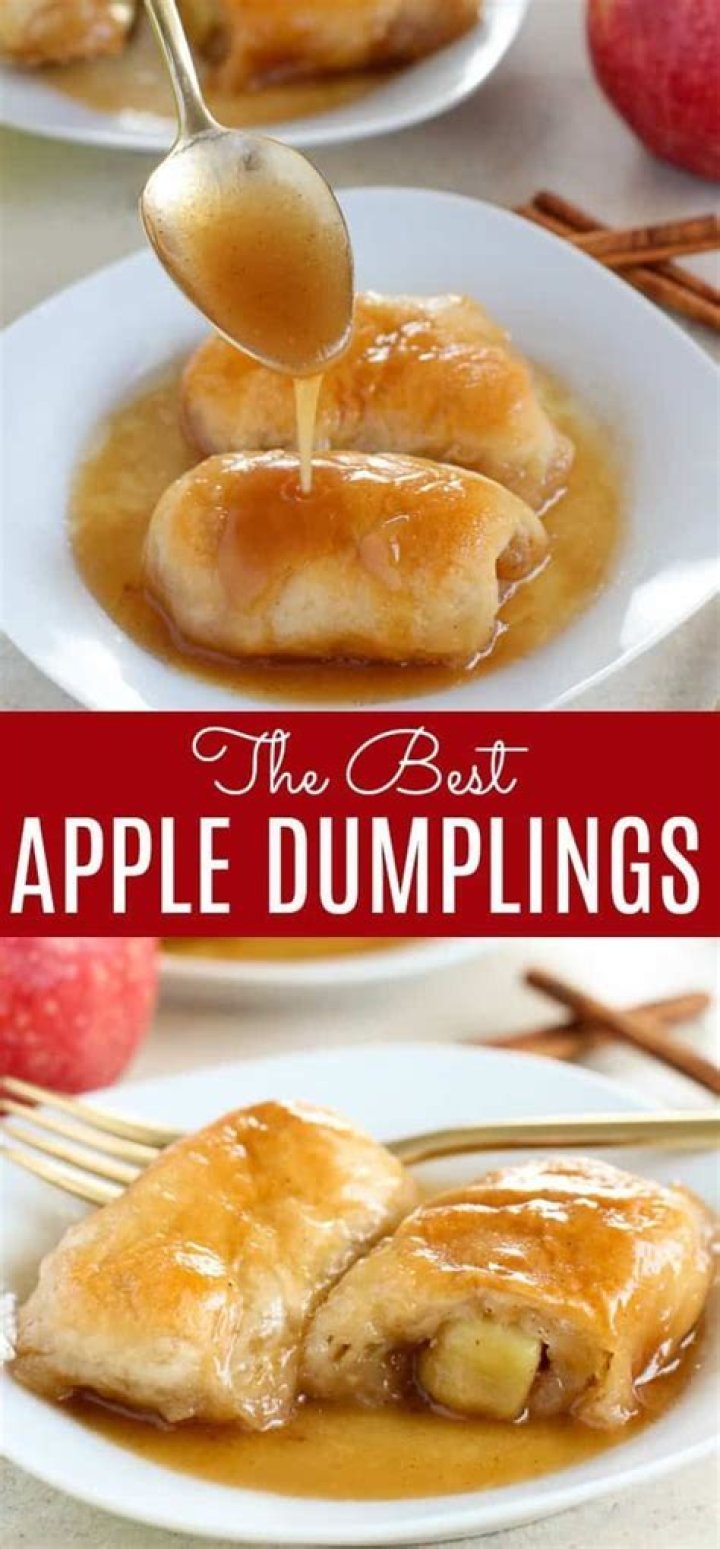 Apple Dumplings - Celebrating Sweets