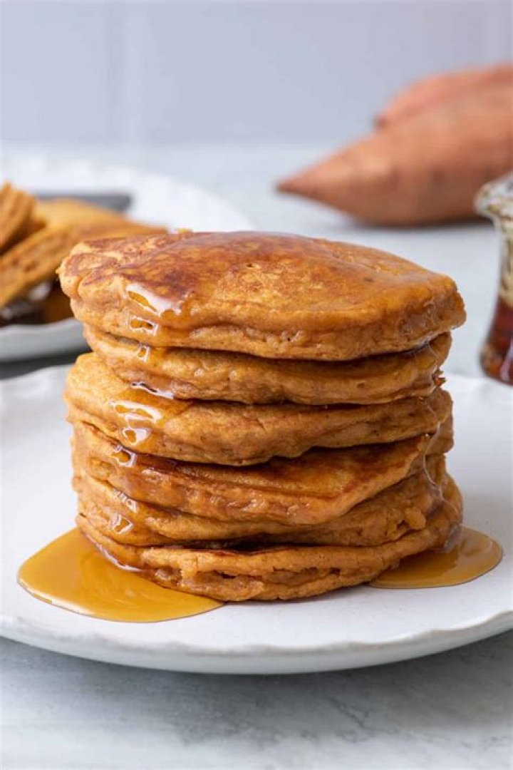 Sweet Potato Pancakes - Celebrating Sweets