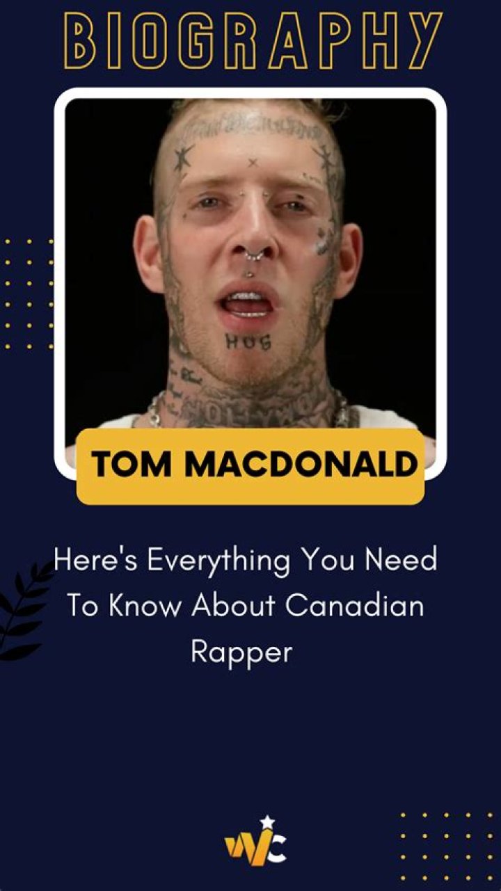 What is Tom MacDonald’s Net Worth? All The Details About Canadian Rapper